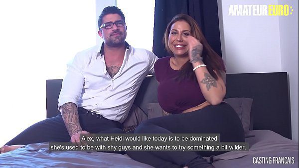 AMATEUR EURO – Ryan Bones Has Sex On Auditions in addition With A Big Tits Babe – Heidi Van Horny