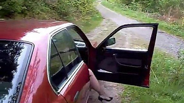 Beautiful busty german milf fucked albeit outdoor BIG ASS & TITS